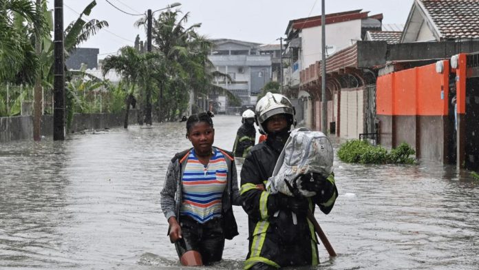 Inundaciones en Costa de Marfil Inundaciones en Costa de Marfil