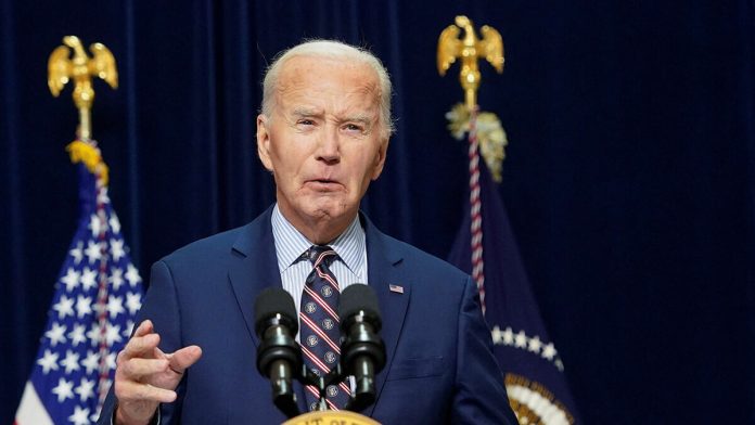 El presidente de Estados Unidos, Joe Biden, en una rueda de prensa | REUTERS/KEN CEDENO El presidente de Estados Unidos, Joe Biden, en una rueda de prensa | REUTERS/KEN CEDENO