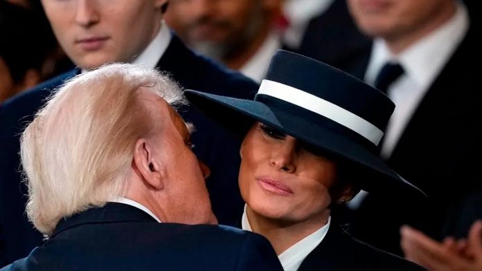 El sombrero de Melania El sombrero de Melania