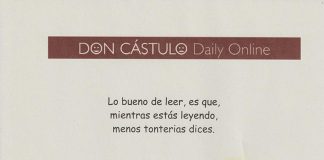 Además de