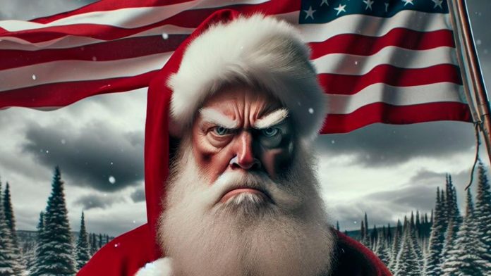 Papá Noel se enfada Papá Noel se enfada