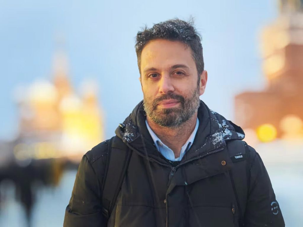 Xavier Colás en Moscú