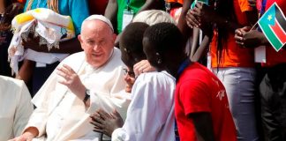 El Papa Francisco en Sudán del Sur en 2023. | REUTERS/Thomas Mukoya