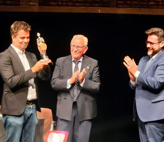 Entrega del Quijote de Plata 2025 a Xavier Colás